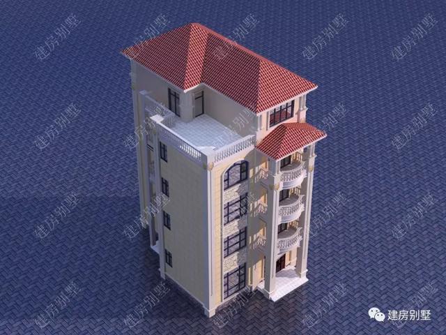 兩棟五層豪華別墅設(shè)計(jì)圖，都是美觀實(shí)用且風(fēng)景極好的旺宅