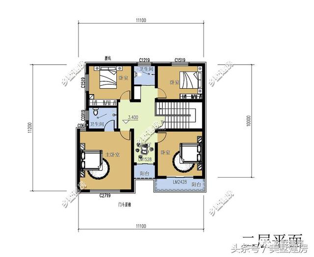 2款極簡(jiǎn)風(fēng)農(nóng)村別墅設(shè)計(jì)圖，充分體現(xiàn)出現(xiàn)代時(shí)尚感，現(xiàn)在年輕人的最愛