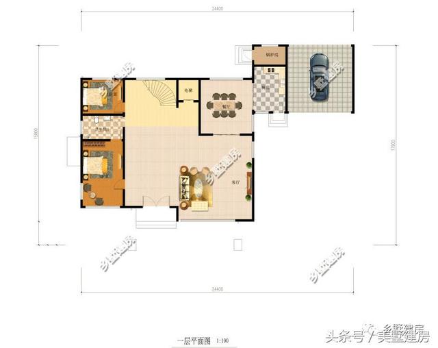 2款極簡(jiǎn)風(fēng)農(nóng)村別墅設(shè)計(jì)圖，充分體現(xiàn)出現(xiàn)代時(shí)尚感，現(xiàn)在年輕人的最愛