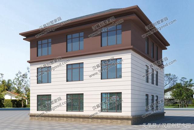 2款農(nóng)村自建新中式風(fēng)格別墅圖，主體造價在50萬左右，簡直是太值了