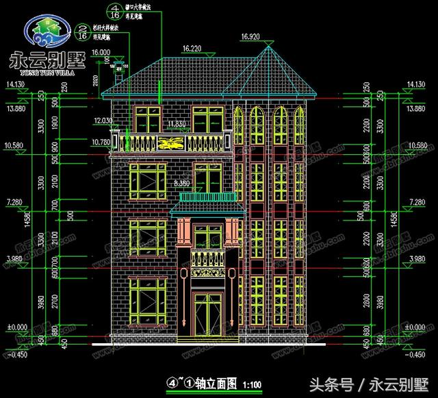 精選5款精致美觀別墅圖，開(kāi)間都在11米左右，有需要的可以參考一下