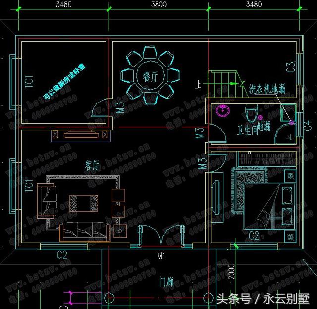 精選5款精致美觀別墅圖，開(kāi)間都在11米左右，有需要的可以參考一下