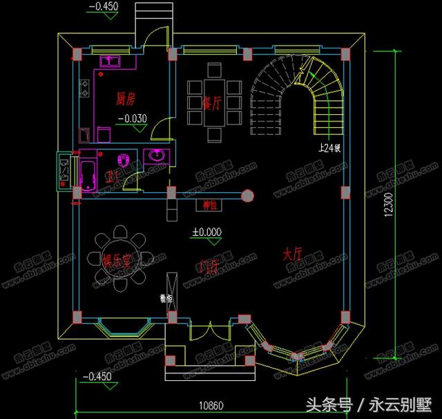 精選5款精致美觀別墅圖，開(kāi)間都在11米左右，有需要的可以參考一下