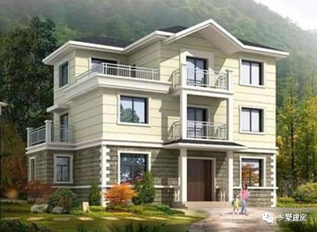 三層農(nóng)村自建別墅豪宅，挑空大客廳+超大落地窗+旋轉(zhuǎn)樓梯，你夢(mèng)寐以求的都有