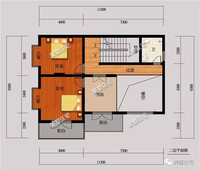 11X9米三層簡(jiǎn)歐式風(fēng)格別墅設(shè)計(jì)圖，帶飄窗和大露臺(tái)，是你喜歡的風(fēng)格嗎