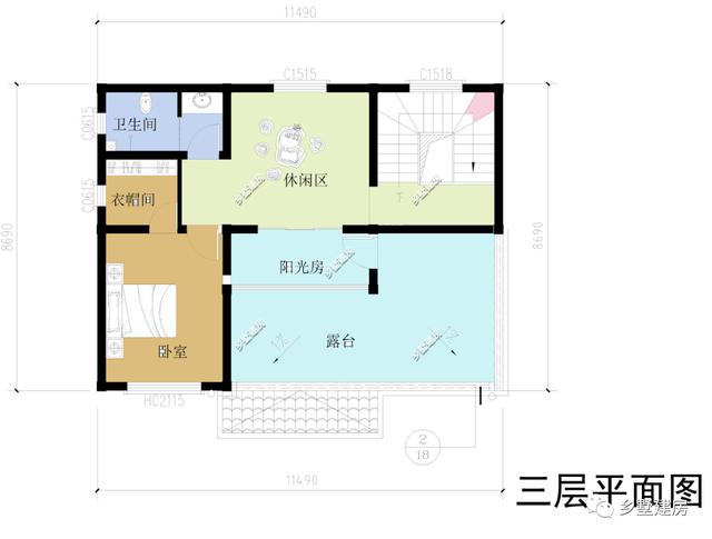 2款三層別墅戶型圖，內(nèi)部很實(shí)用，性價(jià)比超級(jí)高，造價(jià)不到30萬就能建起來了！