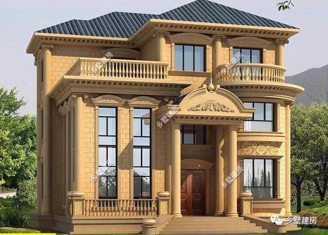 2款三層別墅戶型圖，內(nèi)部很實(shí)用，性價(jià)比超級(jí)高，造價(jià)不到30萬就能建起來了！