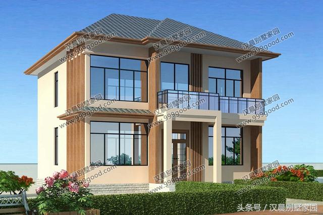 5款小戶型別墅設(shè)計圖，超低的建房成本，家家都能蓋得起