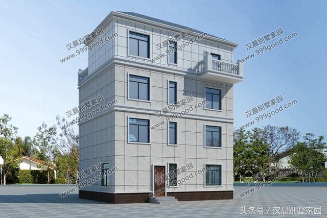 5款小戶型別墅設(shè)計圖，超低的建房成本，家家都能蓋得起