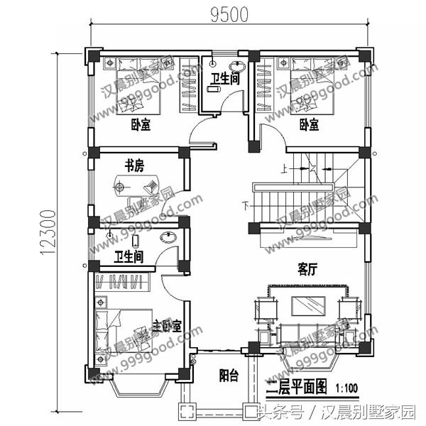 5款小戶型別墅設(shè)計圖，超低的建房成本，家家都能蓋得起