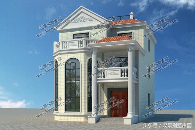 5款小戶型別墅設(shè)計圖，超低的建房成本，家家都能蓋得起