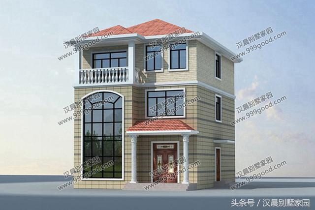 5款小戶型別墅設(shè)計圖，超低的建房成本，家家都能蓋得起