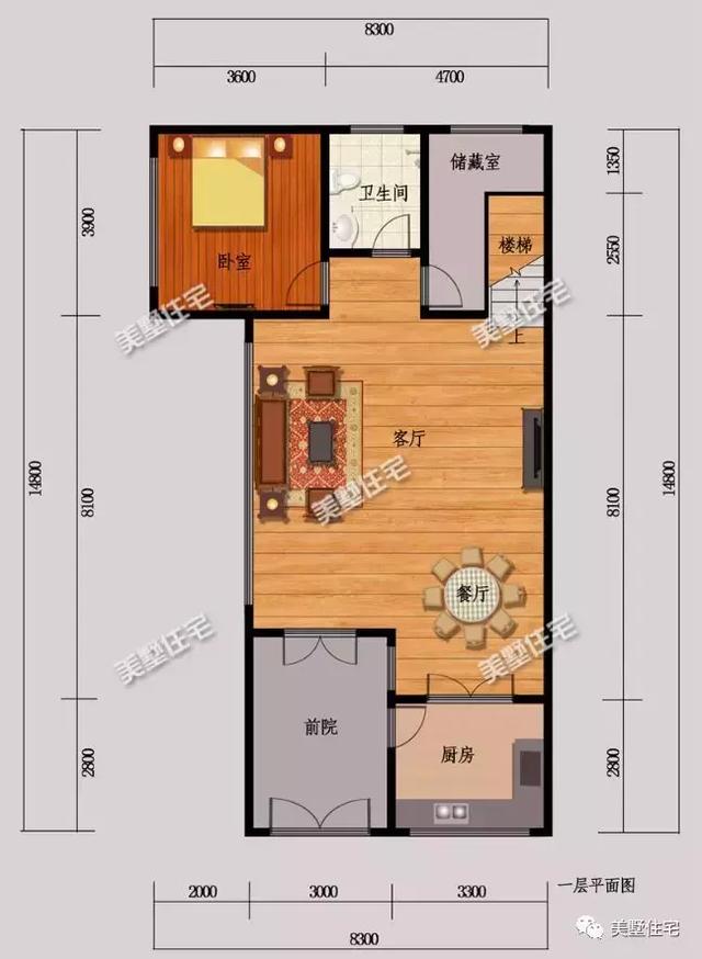 8棟120平左右農(nóng)村別墅圖，符合宅基地批準(zhǔn)，建成之后家人喜歡鄰里夸