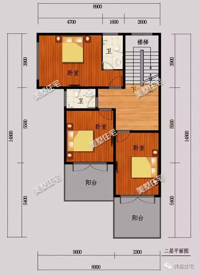 8棟120平左右農(nóng)村別墅圖，符合宅基地批準(zhǔn)，建成之后家人喜歡鄰里夸