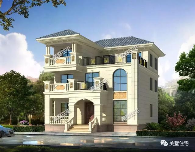 8棟120平左右農(nóng)村別墅圖，符合宅基地批準(zhǔn)，建成之后家人喜歡鄰里夸