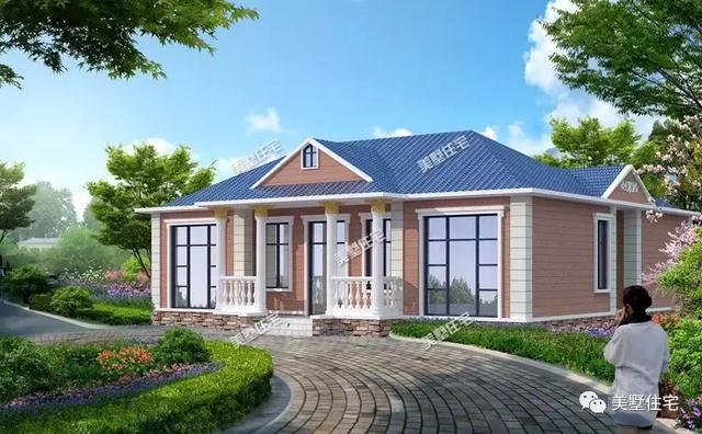 5款一層養(yǎng)老別墅，造型美布局佳，造價還便宜，爸媽一定很喜歡