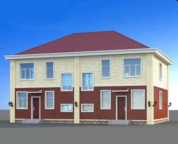 兄弟雙拼自建房，美觀大氣，戶型非常實用，看了真的好想回家建房！