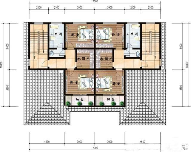 兄弟雙拼自建房，美觀大氣，戶型非常實用，看了真的好想回家建房！