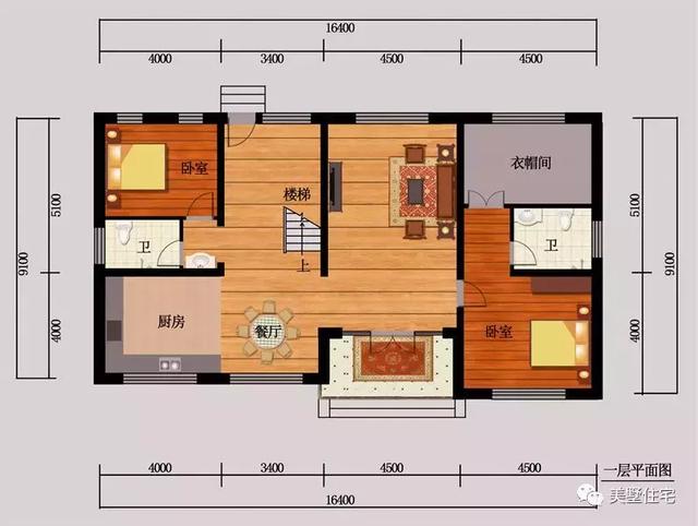 開(kāi)間9米的新中式美宅設(shè)計(jì)圖，糅合了中西方迥異的審美，驚艷眾人