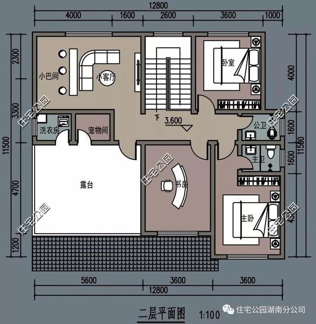 11×12米農村現(xiàn)代風別墅設計圖，大露臺、寵物間、小吧間都是當下室內設計的時尚新寵，年輕人的最愛