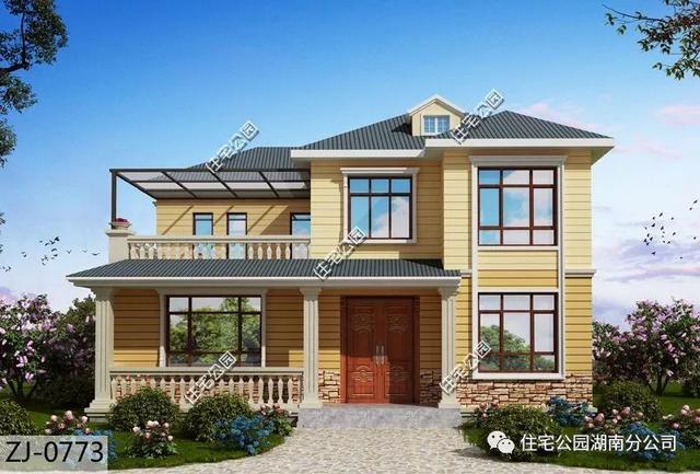 11×12米農村現(xiàn)代風別墅設計圖，大露臺、寵物間、小吧間都是當下室內設計的時尚新寵，年輕人的最愛