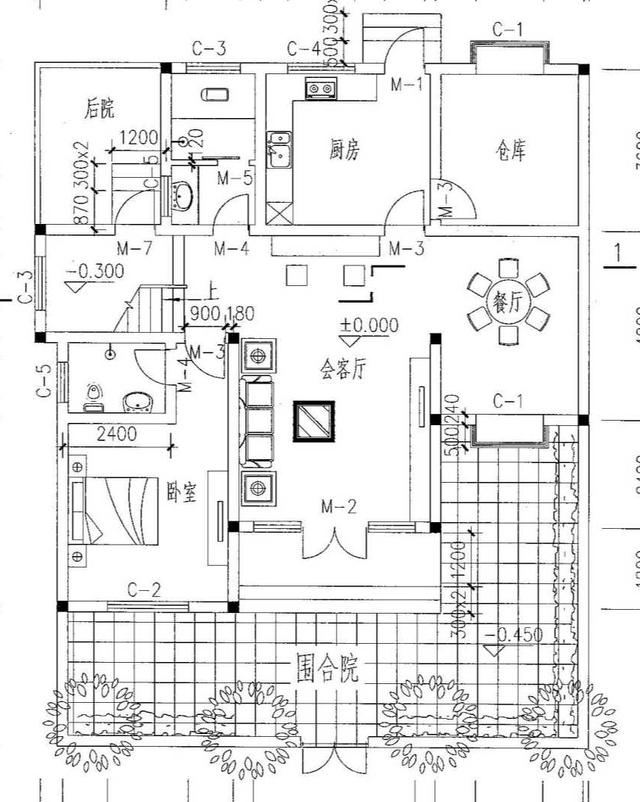 兩套造價(jià)不超過30萬的兩層農(nóng)村自建別墅圖紙， 都帶有獨(dú)立小院