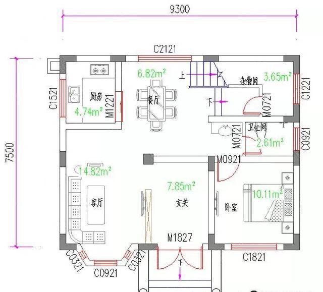 2款歐式風(fēng)格二層農(nóng)村房屋設(shè)計(jì)圖，不僅外觀精致漂亮，內(nèi)部布局更是經(jīng)濟(jì)適用