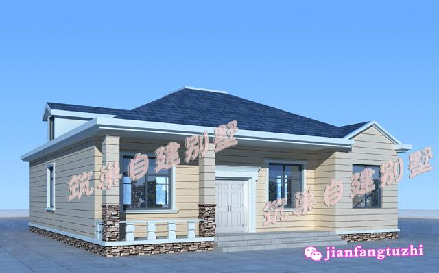 3款一層農(nóng)村平層別墅設(shè)計圖造價10多萬2廳4臥，既然是蓋一層，當然是怎么實惠怎么來