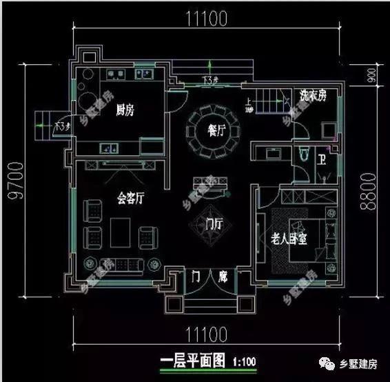 20萬建一棟三層別墅，豪華絕美落地窗，超大的實(shí)用露臺(tái)，羨煞眾人