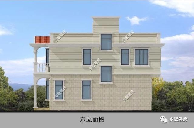 12mX10m的宅基地建一棟超美的二層別墅，設(shè)計(jì)好了不光好看，更有氣勢(shì)，城里人看了也只有羨慕的份