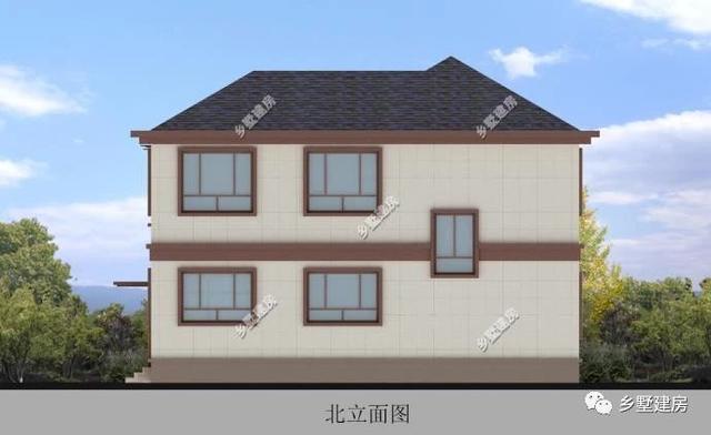 12mX10m的宅基地建一棟超美的二層別墅，設(shè)計(jì)好了不光好看，更有氣勢(shì)，城里人看了也只有羨慕的份