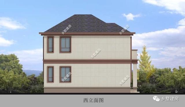12mX10m的宅基地建一棟超美的二層別墅，設(shè)計(jì)好了不光好看，更有氣勢(shì)，城里人看了也只有羨慕的份