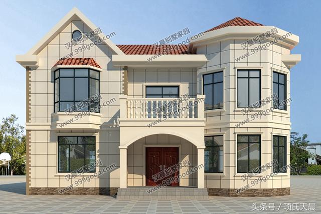 幾套開間16米的兩層自建房別墅，布局合理，功能齊全，外觀簡單大方，來看看有沒有符合你心意的