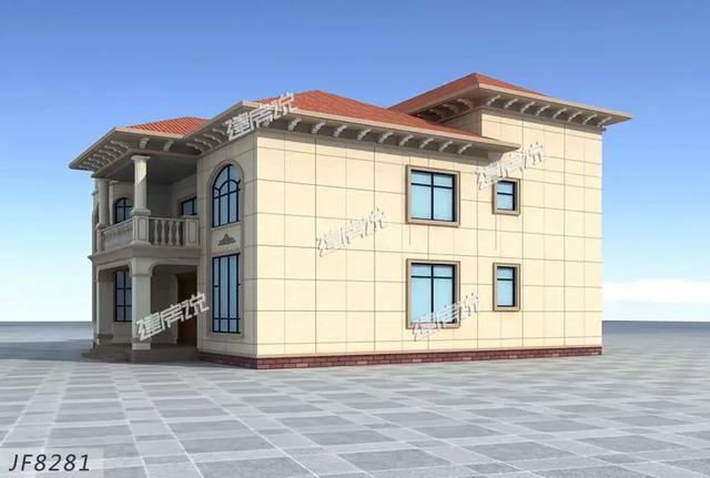 3款三層別墅戶型圖，專為農(nóng)村設(shè)計(jì)，外觀大氣內(nèi)部實(shí)用，造價(jià)不到40萬