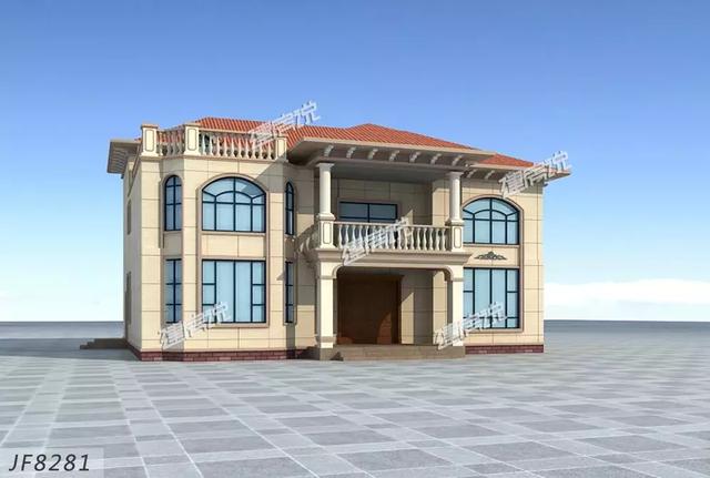 3款三層別墅戶型圖，專為農(nóng)村設(shè)計(jì)，外觀大氣內(nèi)部實(shí)用，造價(jià)不到40萬