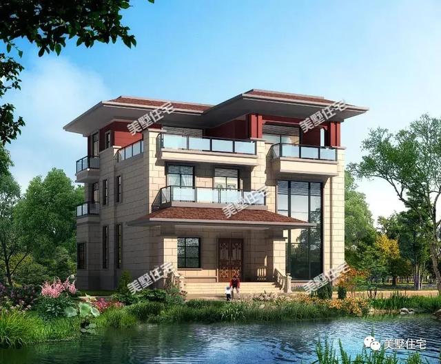 5套美式風(fēng)格別墅戶型圖，別人再也沒法說農(nóng)村房子不好看，這比城里的別墅美多了