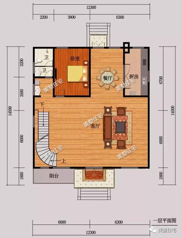 5套美式風(fēng)格別墅戶型圖，別人再也沒法說農(nóng)村房子不好看，這比城里的別墅美多了