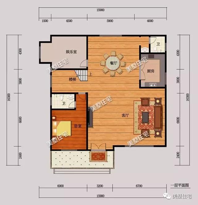 5套美式風(fēng)格別墅戶型圖，別人再也沒法說農(nóng)村房子不好看，這比城里的別墅美多了
