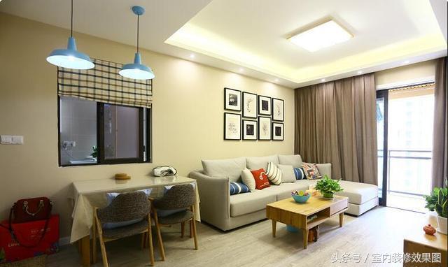 72平兩居室新房裝修11萬(wàn)，色彩搭配上墻面顏色最滿意，簡(jiǎn)單清爽還上檔次