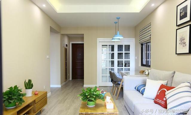 72平兩居室新房裝修11萬(wàn)，色彩搭配上墻面顏色最滿意，簡(jiǎn)單清爽還上檔次