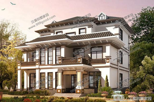 三款新中式別墅設(shè)計(jì)圖，不論新中式還是徽派形式，多看一眼都心動(dòng)，不選擇一棟都不甘心！