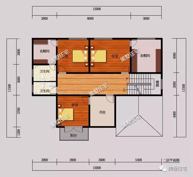 兩層歐式別墅設(shè)計(jì)圖，端莊大方，這么美讓左鄰右舍都羨慕不已
