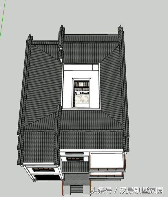 帶院子的新中式風(fēng)格別墅設(shè)計圖，2套設(shè)計師的設(shè)計方案，總有一套讓你滿意