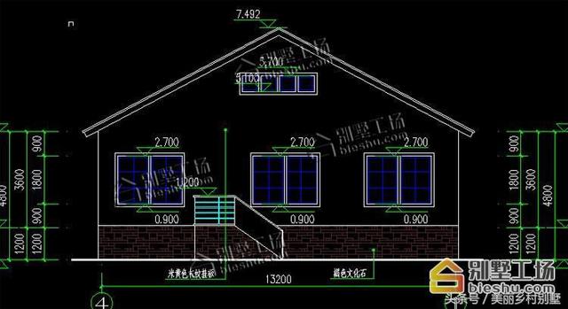 農(nóng)村一層別墅設(shè)計圖，現(xiàn)代風(fēng)格，給父母建一套這樣的養(yǎng)老房，絕對贊