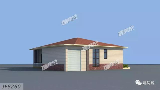 超贊的一層農(nóng)村別墅設(shè)計(jì)圖，設(shè)備齊全，想要的應(yīng)有盡有