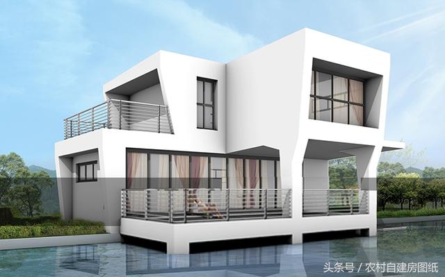 這款86平的別墅設(shè)計(jì)圖，對(duì)于想要現(xiàn)代風(fēng)但家中宅基地不夠的人群是一個(gè)很好的選擇