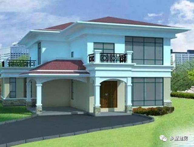 今天推薦的兩款二層別墅設計圖，讓大家明白建房子怎么建的與眾不同