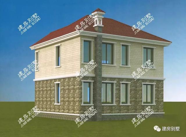 兩款農(nóng)村別墅設(shè)計圖，開間都是10米的，建這樣的房子肯定讓你不被別人比下去