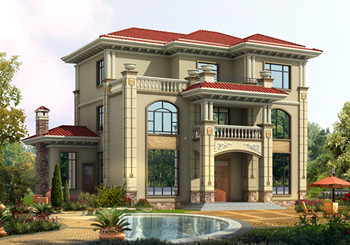 闊氣高端的三層別墅設(shè)計(jì)圖，亮得恰到好處，永遠(yuǎn)也住不膩