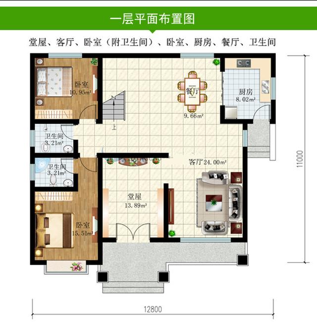 五套農村自建房圖紙，建筑面積300平米，造價不超30萬，能住3代人